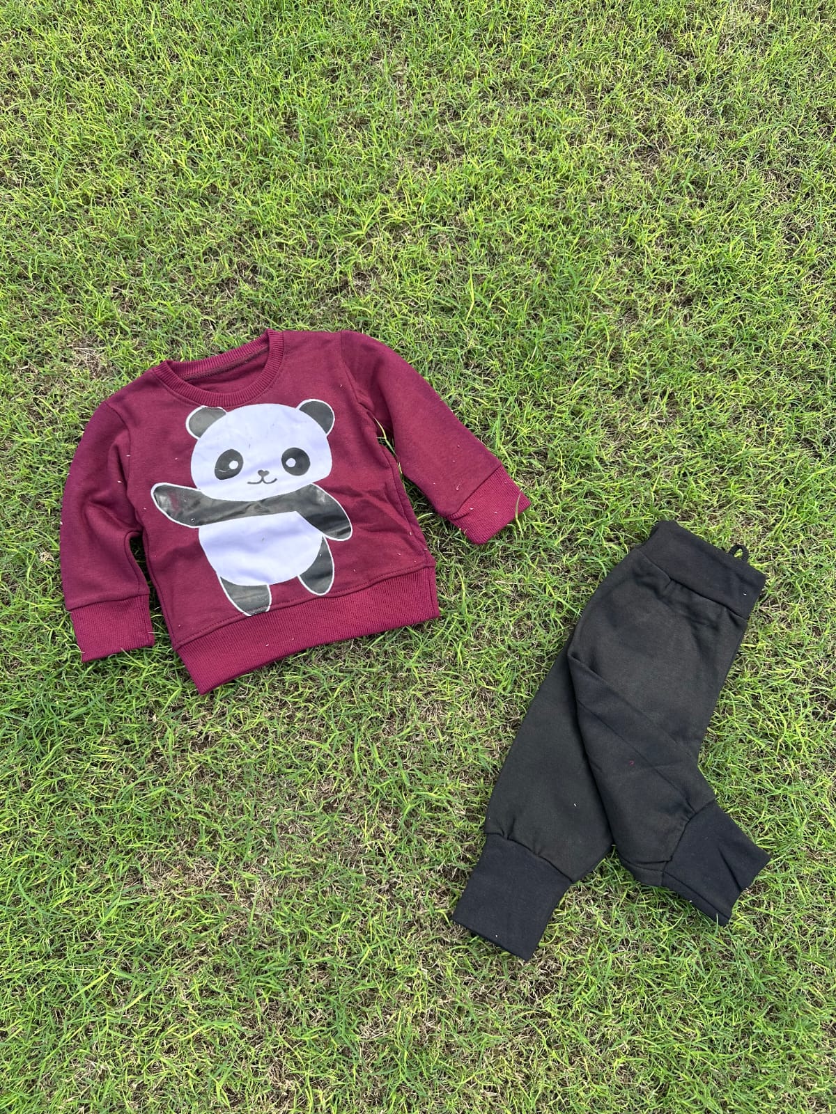 Winter Stuff Fleec Track Suit for Boys & Girls Panda Design