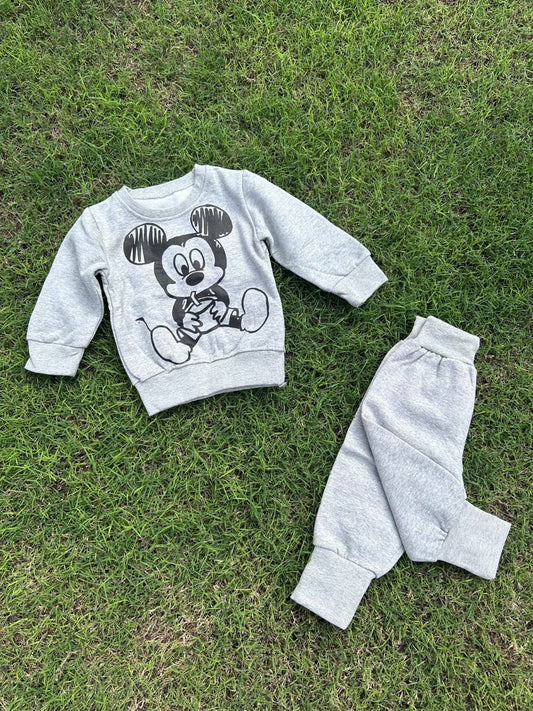 Winter Stuff Fleec Track Suit for Boys & Girls Mickey Mouse