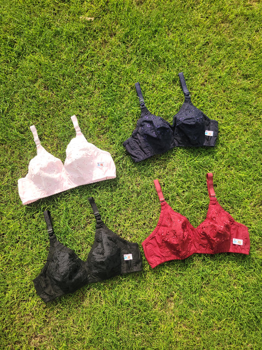 PACK OF 4 SPECIAL COTTON BRA