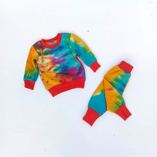 Winter Stuff Fleec Track Suit for Boys & Girls Multicolor